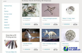 充滿意外驚喜 3D打印與網站設計如何共同重塑現代生活方式